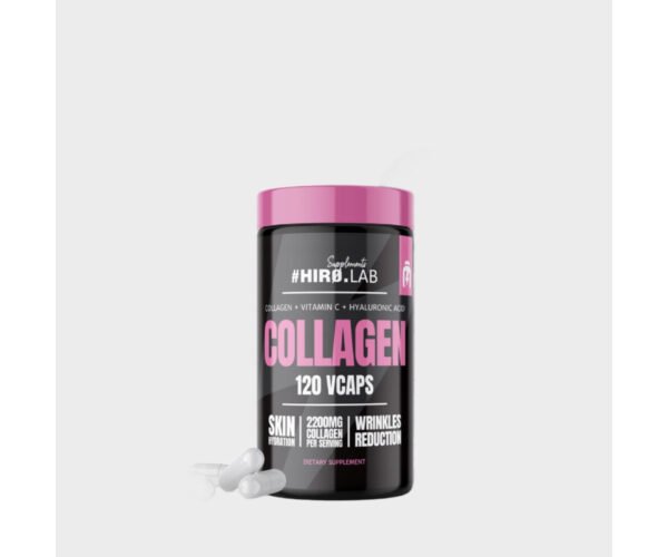 Collagène 120 Capsules + Acide Hyaluronique & Vitamine C