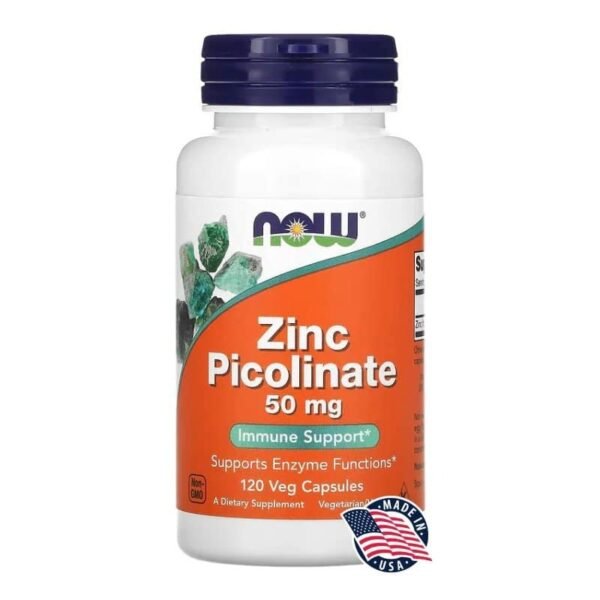 Zinc Picolinate 50 mg  – 120 gélules