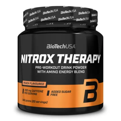 BioTech USA Nitrox Therapy, arôme pêche – 340 g